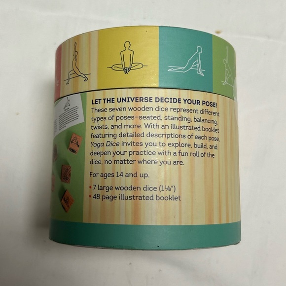 Yoga Dice by Chronicle Books - Picture 3 of 5